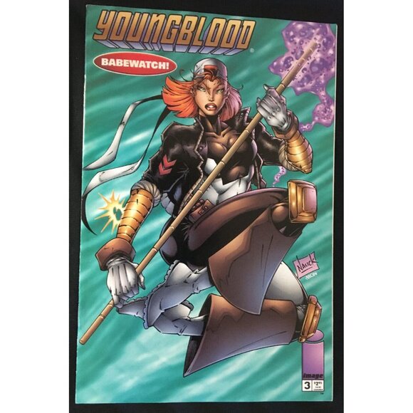 Youngblood Comic Book Mixed Lot of 8 with Alternate Cover Art Circa 1993-1995 - Picture 3 of 9